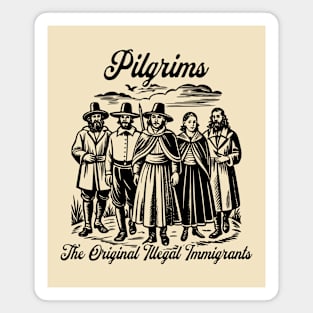 Pilgrims, The Original Illegal Immigrants Magnet